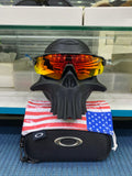 RADAR EV CUSTOM - BLACK RED FLAMES